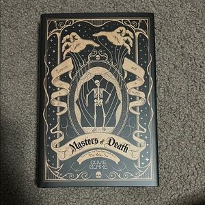 SIGNED OWLCRATE EXCLUSIVE Masters of Death Hardcover Book